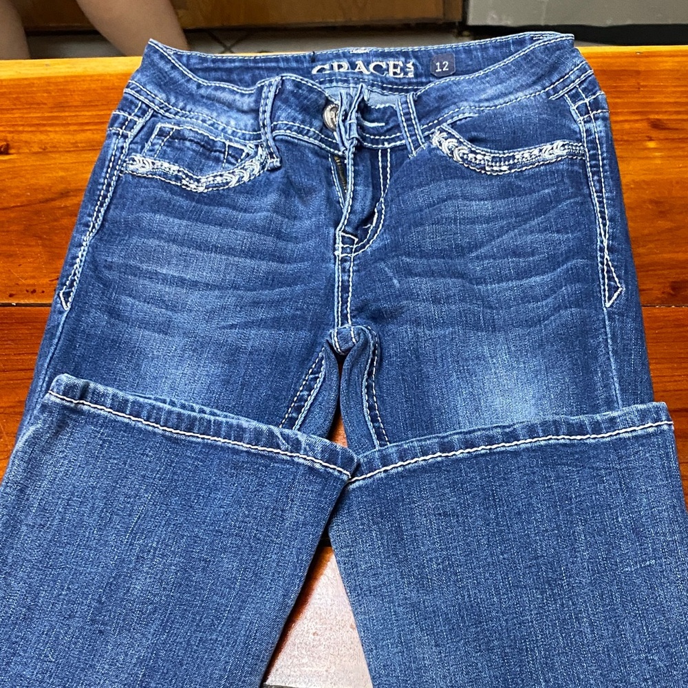 Grace in LA Kids Blue Jeans
